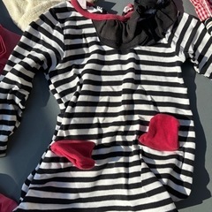 90cm冬服　女の子　服　大量まとめ売りまとめ売り　質より量保育園幼稚園の画像