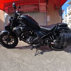 値下げしました！新型 Rebel 250、人気のオールマット　ブ...