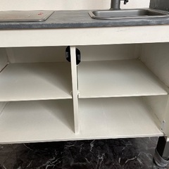 子ども用　IKEA製　キッチン　おままごとの画像