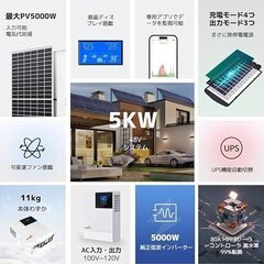 電気料金大幅値上げ進行中！1640Wの太陽光パネルで5KW自家消費型太陽光発電所を製作しませんか！の画像