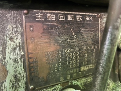 吉田のボール盤