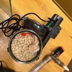 魚飼育セット(水槽、ポンプ、ヒーター、etc..)の画像