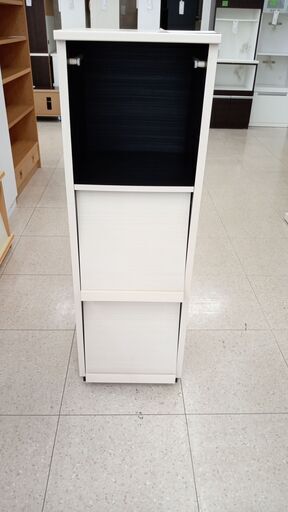★ジモティ割あり★  ディスプレイラック クリーム H121×D37×W40 クリーニング済み TJ4094
