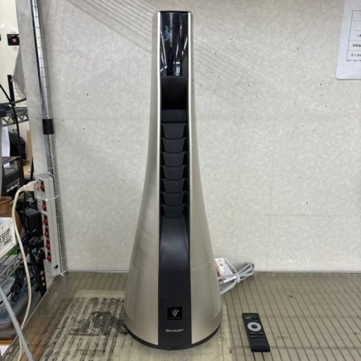 ☆ジモティー割引有り☆SHARP プラズマクラスタースリムファン　PF-JTH1-N 2021年製