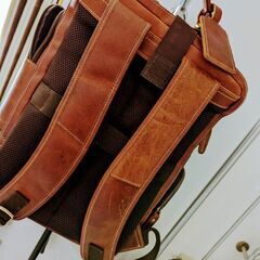 【最終値下げ！】革製品のリュックです！の画像