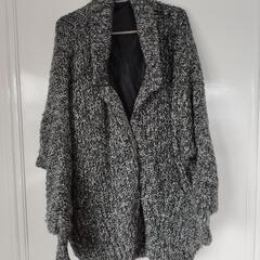 ニットカーディガン　グレー　М　①