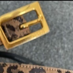 Fendi ベルト　豹柄の画像