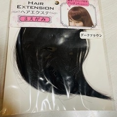 ヘアエクステ　前がみ