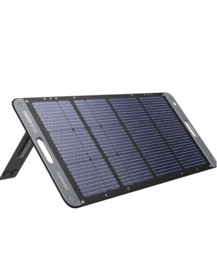 【未使用品】UGREEN ソーラーパネル 100W 折畳式 ポータブル電源用 ソーラーチャージャー スタンド付き 単結晶シリコン 高変