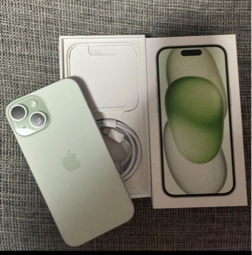 iPhone15 128g グリーン