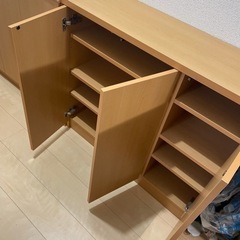 【決まりました】カウンター下キャビネット　キャビネット　収納の画像