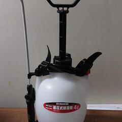 KOSHIN　畜圧式噴霧器　タンク4L　1段ノズル防除　消毒散布の画像