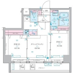 ✨🏥レスキュー賃貸🏥✨『2DK』府中市白糸台✨敷金礼金無料💰✨人...
