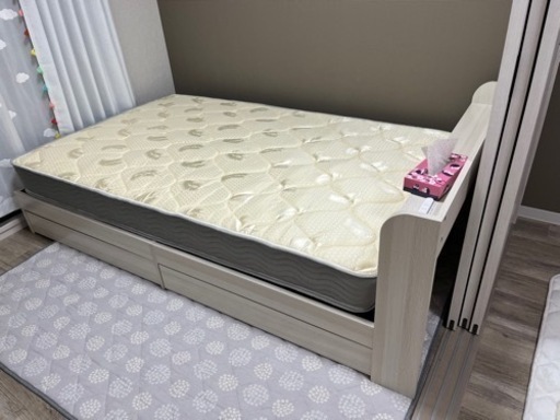 セミダブルベッド 収納あり 決定しました❗️