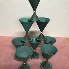金属製コンポート　8個まとめて