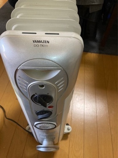 山善　ＤＯーTK11オイルヒーター(空気乾燥せず、洗濯物干せる)