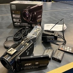 4Kビデオカメラバッテリー3個！