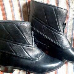 👢レインブーツ 雨具 24.5cm 日本製の画像