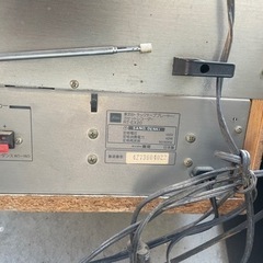 芝8トラックテーププレイヤーカセットコーダーの画像