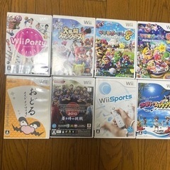 Wii WiiU ソフト　11本セットの画像