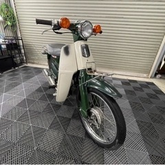 実働！スーパーカブ50 グリーン　の画像