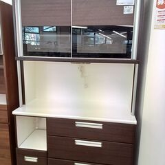 ★ジモティ割あり★ ニトリ 食器棚  H200×D50×W120 クリーニング済み TK1611							
