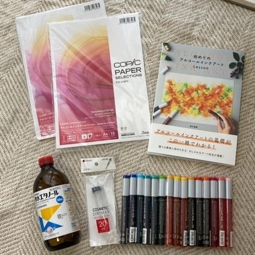 アルコールインクアート