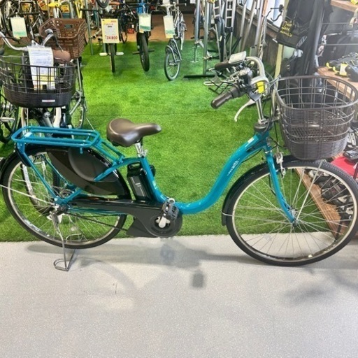 【美品】26インチ電動アシスト自転車 YAMAHA PAS WITH/ヤマハ パス ウィズ