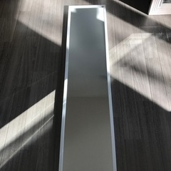 【決まりました‼︎】全身鏡　ホワイト【壁掛け】