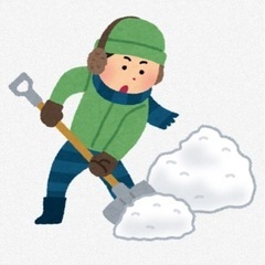 雪かき手伝い、雪の持ち帰りも可