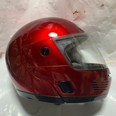 SHOEI J ACTER フルフェイス ヘルメット  フリップアップタイプ　レッド  Lの画像
