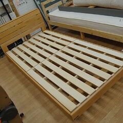 大塚家具製造 シングルベッド ファインリーフ マットレス付き 幅99.5×奥208×高68cm 木製フレーム ル 札幌市 清田区 平岡の画像