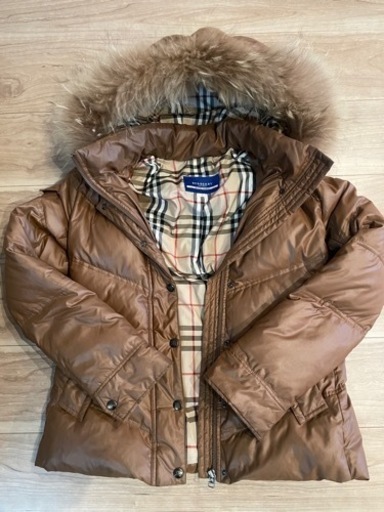 バーバリーブルーレーベル　ダウンジャケット