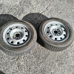 スタッドレス＆鉄ホイール
2本 185/65R15  8分山 