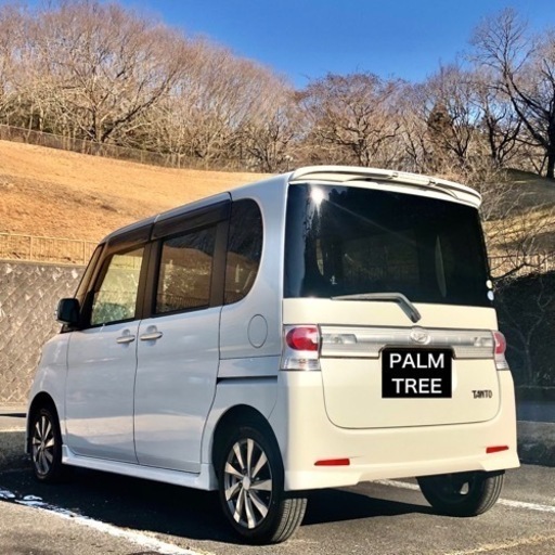 激安☆タントカスタム☆社外アルミ☆ダイハツ☆軽自動車☆茨城 (パーム