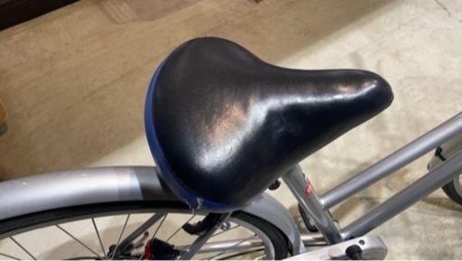 ☆自転車！ママチャリ カゴ付き シルバー 26インチ 防犯登録ok 美品