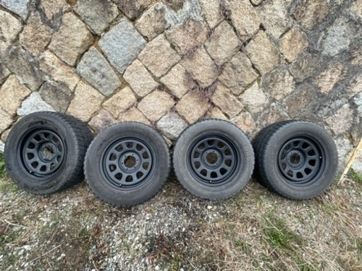 取引中　値段交渉ok トヨタ ランドクルーザー プラド　中古　タイヤ・ホイール鉄　275/60 R18