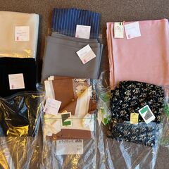 【商談中】輸入シルク生地　７種　安く譲りますの画像