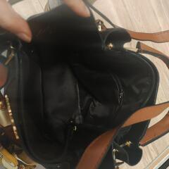 新品　レザーバッグの画像