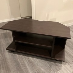 コーナーTV台(ブラウン)