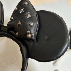 Disney USJ カチューシャ レザー スヌーピー テーマパークの画像