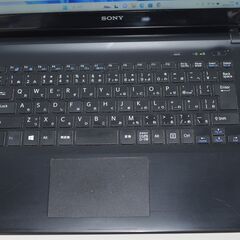 中古ノートパソコン SONY SVF1432SAJ Windows11+office 爆速SSD250GB core i5-4200U/メモリ4GB/14インチ/WEBカメラ/DVDマルチ搭載の画像
