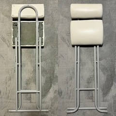 ★中古 ニトリ ハイチェア シャムHW 椅子 折りたたみ カウンター ダイニングの画像