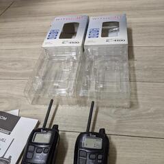 ICOM 特定小電力トランシーバー IC-4100 WITH CALL 【アイコム 】2台セットの画像