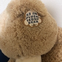 コストコ　くまさん　ぬいぐるみ　134センチの画像