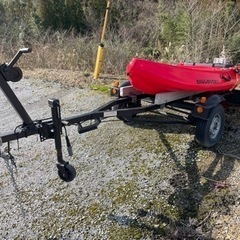 ☆トレーラー  車検付き、ボート付き☆の画像