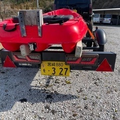 ☆トレーラー  車検付き、ボート付き☆の画像