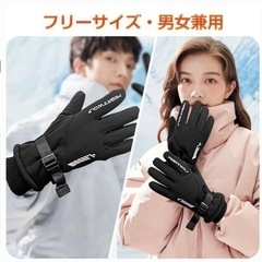 新品未使用　グローブ 手袋 新品 レジャー アウトドア 通勤 タッチパネルOKの画像
