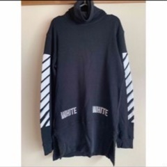 off-white サーマルタートルネックスウェット