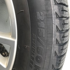 アウディ Q3 純正ホイール スタッドレス 17インチの画像